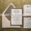 Wholesale Silver Envelope Wedding Invitation Card Glitter                        
                                                Quality Choice