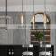 Nordic All-copper LED Hanging Lamp Modern Creative Lamps For Living Room Restaurant Bar Bedside Lamp Crystal Pendant Light