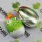Egg-shape Fancy Metal Packaging Custom Tin