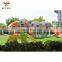 Football Tower Playsets Outdoor Amusement Park Rides Children Games Plastic Slide Playground Equipment Kindergarten Austattung