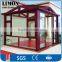 Aluminium frame Sunroom with triangle roof