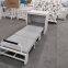 Steel cabinet with folding bed