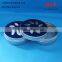 100ml aluminum jar, hand cream jars with aluminum lid, metallic screw cap cream jar