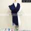 100% Acrylic Solid Woven Scarf With Fringes