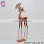 Garden decorative ornaments of iron elk statue