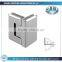 patch fitting type for frameless glass door Glass to glass shower glass door hinge