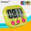 Factory supply small cooking feeder lab digital kitchen countdown timer digital wall clock timer