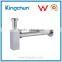 Watermark KingChun bathroom shower square pipe chrome plated tube(J244)