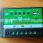 Factory supplier 12V/24V solar charge controller with USB output, pwm solar charge controller manual, 5A/10A solar controller