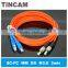 High Quality ST-SC Double Core Multi Mode Optical Fiber Patch Cord