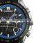 New Black & Blue Silicon Material Men Watches For Sport