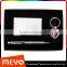 Popular heart shaped key chain pen card holder in gift box set for business