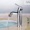 Classic single lever tap copper mixer bathroom basin faucet