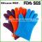 Food Grade Silicone BBQ Grill Gloves heat resistant Handle up to 425 Degrees