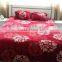 3pcs Flannel Fleece Blanket And Pillows Super Soft Blanket