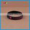Nontoxic Customized Debossed Silicone Bracelet Wristbands