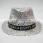 New arrival fashion polyester mens fedora hat