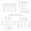 Outdoor Garden Back Yard I shape Poly Rattan Wicker Sofa Set                        
                                                Quality Choice