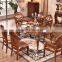 European Italian style dining room furniture dining table designs in wooden