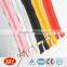 hot sale low price panton color nylon zipper , cloth coil zipper
