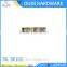 China New fashion design custom metal bag cloth decoration accessories label