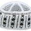 Wholesale handmade Muslim hat white contracted style