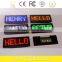 LED Digital Garment Name Badge