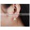 2016 Latest Design Earrings Woman Jewelry Stardust Gold Earring for Young Girls Quality Choice