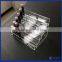 Popular Wholesale Ffunctional Acrylic Nail Polish Display Racks / Acrylic Nail Polish Organizer