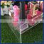 Chinese factory wholesale clear acrylic nail polish display rack / acrylic nail polish holder