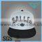 high quality custom 3D embroidery flat brim snapback cap/hip hop cap/hat