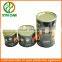 Three piece 250g-1800g coffee powder milk powder tin can price