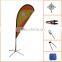 Flying Pole Banner Flags Stand With Dye Sub Print