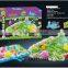 Glow in the Dark 750G Sand+1pcs Sand Tray+14pcs Sand Mold,kids Toy Sand Glow in Dark