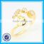 2015 hot selling fashion gold minimum price of diamond ring