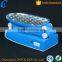 Plastic Material and Electric Power Source Blue Table Lamp