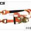 polyester ratchet tie down strap for cargo lashing