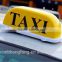 12V Three Bulbs Orange Taxi Sign Lamp Taxi Cab Roof Light