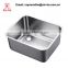 Commercial Kitchen Catering Sink Scullery Basin with Single Bowl, Stainless Steel One 1 Compartment Sink with underframe