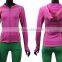 custom cool design confortable woman running suit running bra with shorts