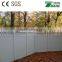 pvc gardening vinyl privacy fencing with top picket