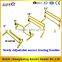 colorful adjustable soccer training speed agility hurdles