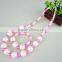 Fashion peal kids necklace bracelet sets jewelry accessories