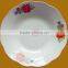 9 inch porcelain soup plate,white ceramic serving dishes