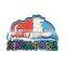 2016 custom logo cartoon 3d fridge magnets pvc tourist fridge magnet