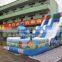Promotional Giant Inflatable Water Slide,10m Length Water Slide With Pool