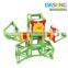 2016 New Arrive plastic puzzle piece blocks game educational toy for kids