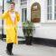 adult polyester hood waterproof durable fashion eco-friendly sleeve poncho raincoat