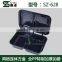 black disposable food container with hinged lid microwave safe, BPA free, FDA approval