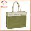 New Design 100% Natural Eco Jute Promos Gifts Tote Bag With Rope Handles